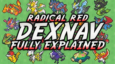 dexnav radical red cheat|radical red enter a phrase.